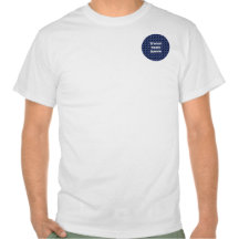 Dark Blue Metallic Tee Shirt