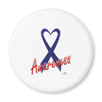 Dark Blue Ribbon Awareness Design