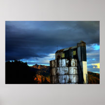 Dark Blue Sky Print