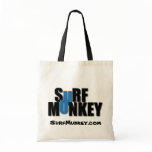 Dark blue - Surf Munkey stacked lettering design bags