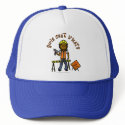 Dark Construction Girl hats