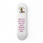 Dark Construction Girl skateboards