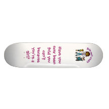 Dark Doctor Girl Skate Deck