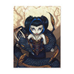 "Dark Dragon" Postcard