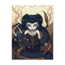 "Dark Dragon" Postcard
