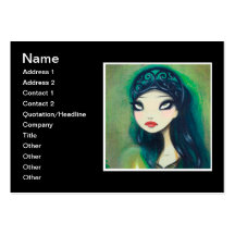 Dark Fairy Tale Character 17 Business Card