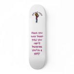 Dark Female Sharpshooter skateboards