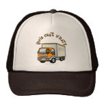 Dark Female Truck Driver Trucker Hats