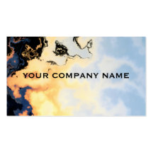Dark Fire Elemental Business Card