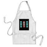Dark Floral Print aprons