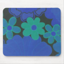 Dark Flower's-70's Retro Mouse Mat