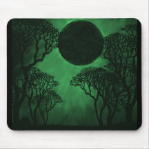Dark Forest Eclipse Mousepad