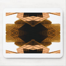 Dark Futuristic Design to Customise Mousepad