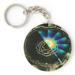 Dark galaxy viewed through alternative light key chain