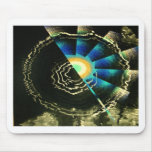 Dark galaxy viewed through alternative light mousemat