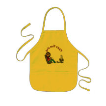Dark Gamer Girl Apron