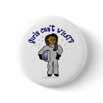 Dark Girl Astronaut Pins