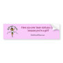 Dark Girl Runner in Green Uniform Bumper Sticker