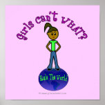 Dark Girls Rule The World Print