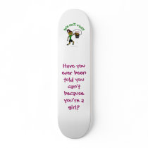 Dark Green Girls Basketball Skate Board Decks