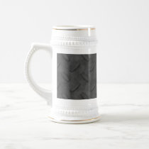 Dark Grey Diamond Plate Texture Mugs