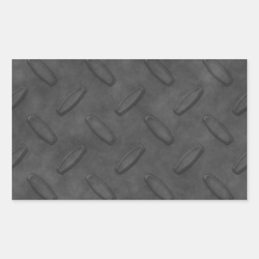Dark Grey Diamond Plate Texture Sticker