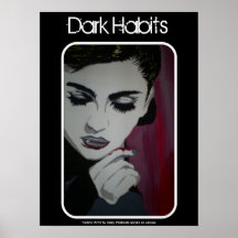 'Dark Habits' Vampire Poster