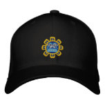 Dark Haida Sun embroidered hats