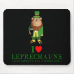 Dark humour Leprechauns mousepads