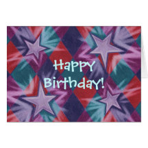Dark Jester  'Happy Birhday!' greetings card