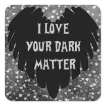 Dark Matter Square Sticker