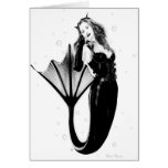 Dark Mermaid Card