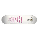 Dark Navy Girl USA Skate Board Deck