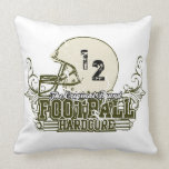 Dark Olive  Football Hardcore American MOJO Pillow