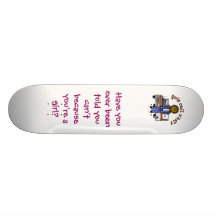 Dark Paramedic Girl Skate Boards