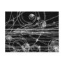 Dark particles post cards