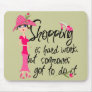Dark Pink Fashion Mousepad