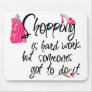 Dark Pink Fashion Mousepad