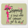 Dark Pink Fashion Mousepad