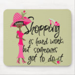 Dark Pink Fashion Mousepad
