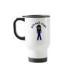 Dark Police Officer Girl mugs