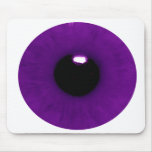 Dark Purple Eyeball Mouse Pad mousepads
