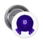 Dark Purple Pom Pom Pal Button