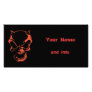 Dark Red Demon Skull Photo Cards