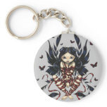 "Dark Ribbon Fairy" Keychain
