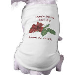 Dark Rose Best Dog Pet Shirt pet clothing