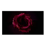 Dark Rose Business Card Background business cards