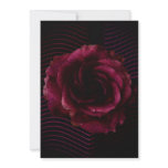 Dark Rose Invitation Background