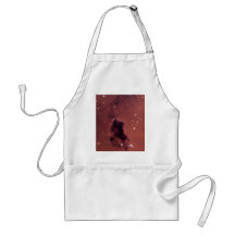 Dark Rose Shadow Dust Clouds Apron