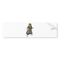 Dark Samurai Bumper Sticker